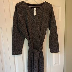 Ann Taylor Belted Dress Size Large - NWT